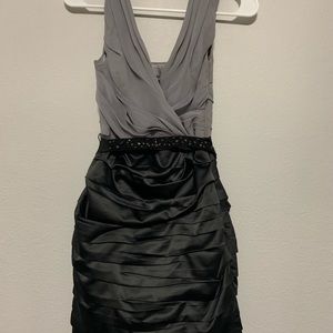 Express black/grey dress